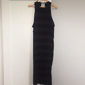 Cheap Monday striped cotton maxi dress